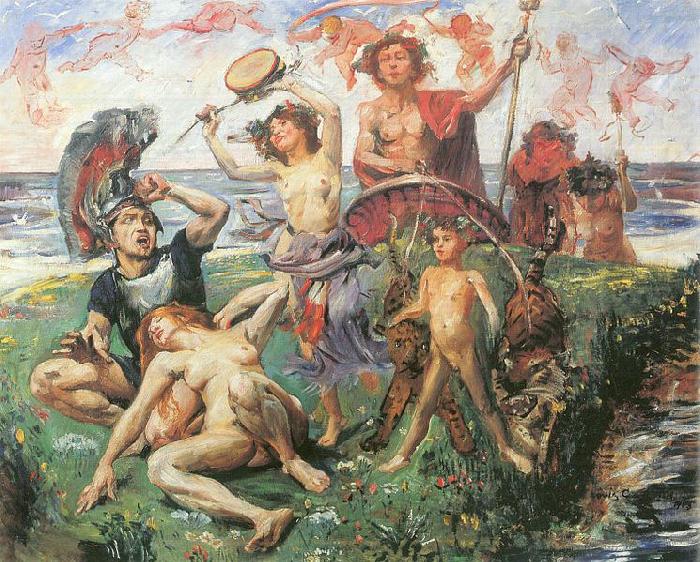Lovis Corinth Ariadne auf Naxos china oil painting image